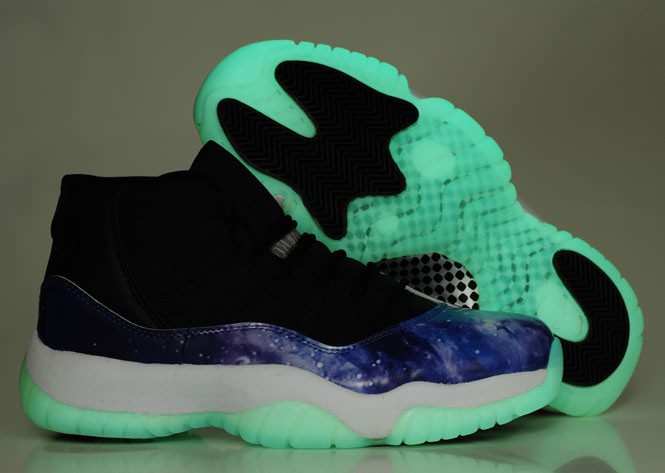 New Arrival 2014 Air Jordan 11 Galaxy Glow in the Dark Sole Best Gift
